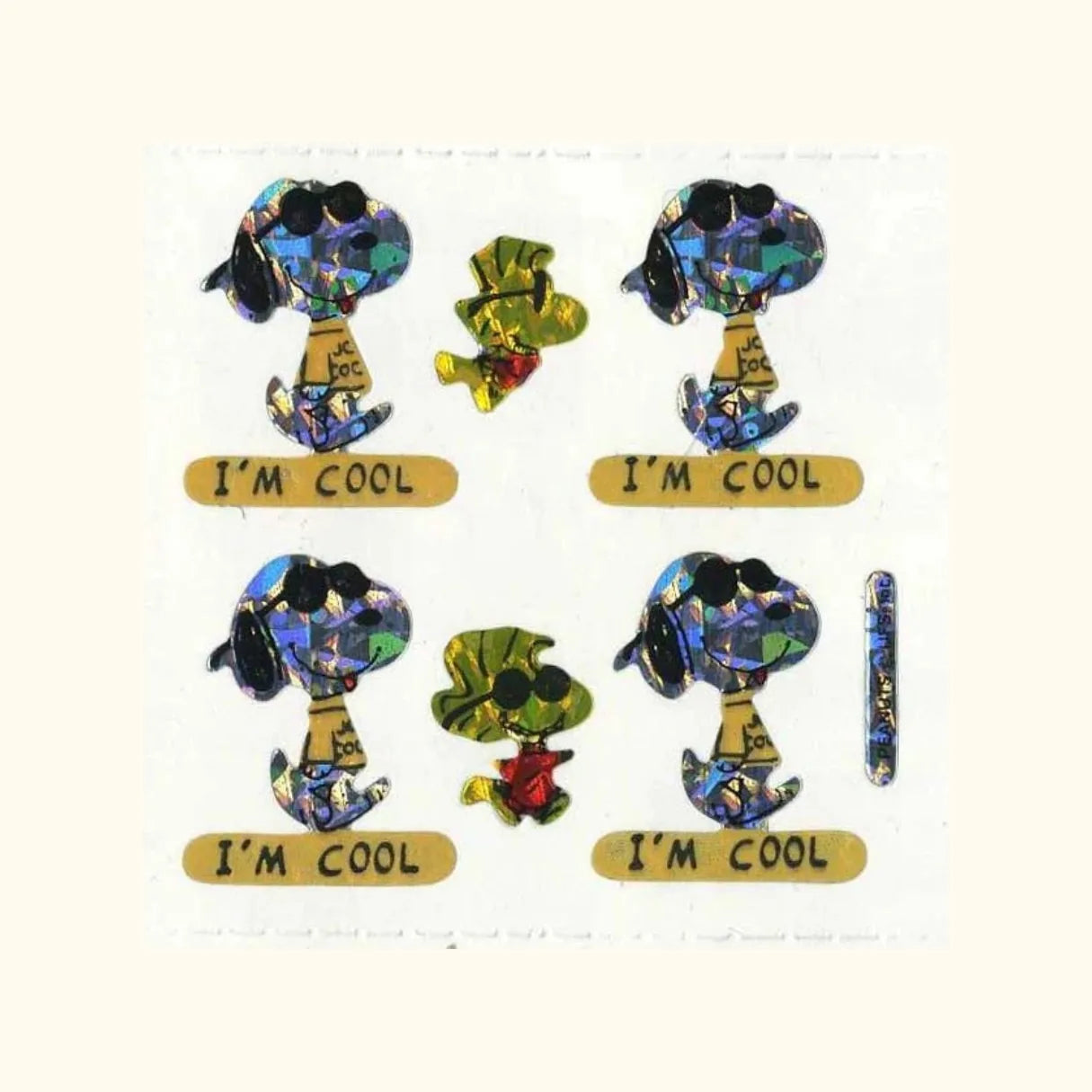 Peanuts Mood Sticker Sheets (Various designs)