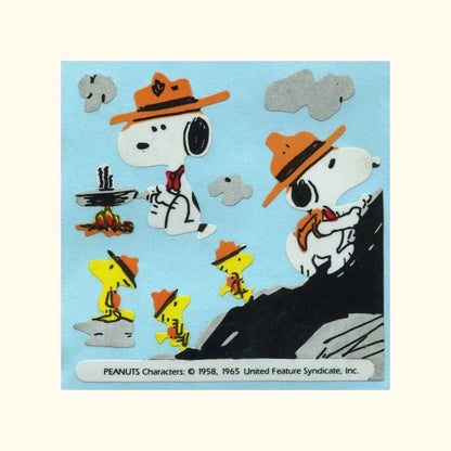 Peanuts Scenes Sticker Sheet (Various designs)