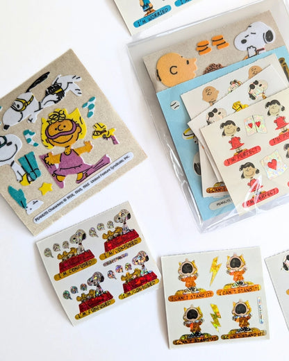 Peanuts Sticker Pack - Lucky Dip (10 Sheets)