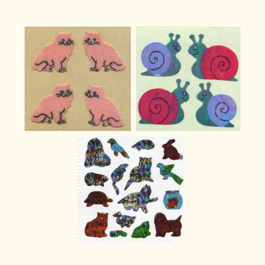 Old School Stickers - Pets
