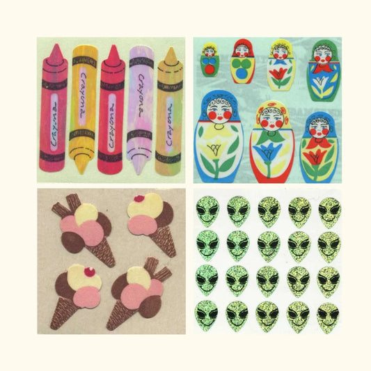 Old School Stickers - Novelty
