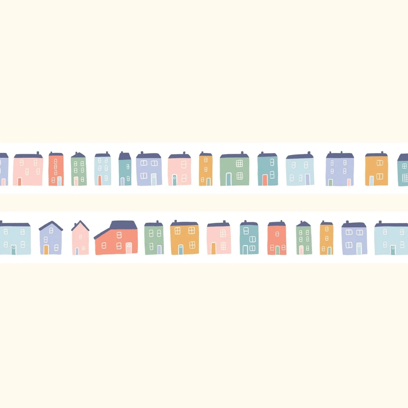 Coastal houses washi tape