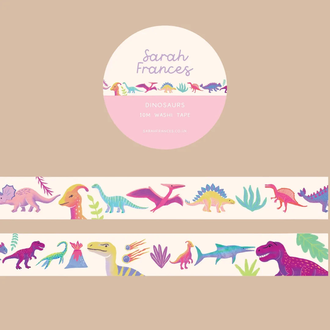 Dinosaurs Washi Tape