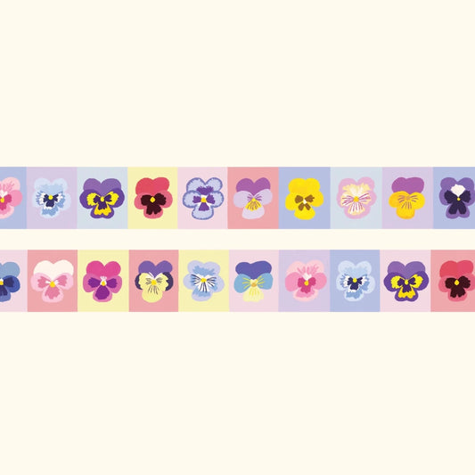 Pansy washi tape