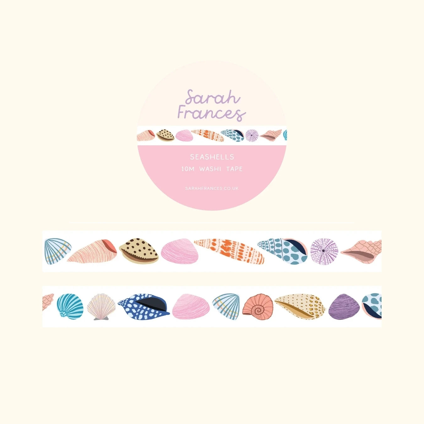 Seashells washi tape