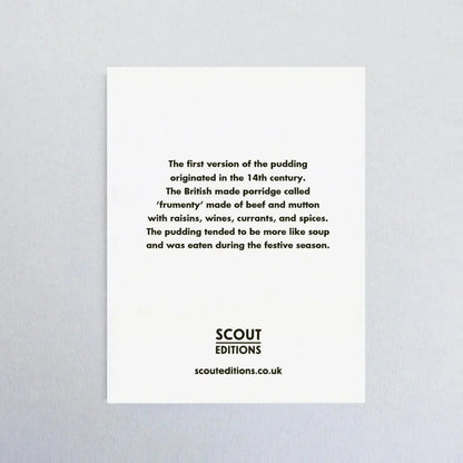 Christmas Pudding Mini Card