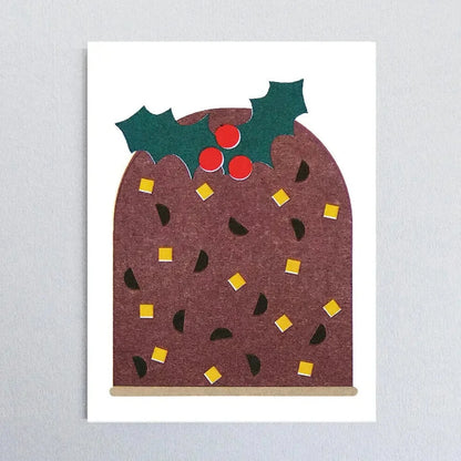 Christmas Pudding Mini Card