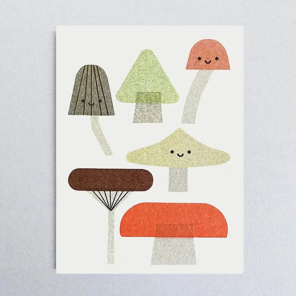 Mushrooms Mini Card