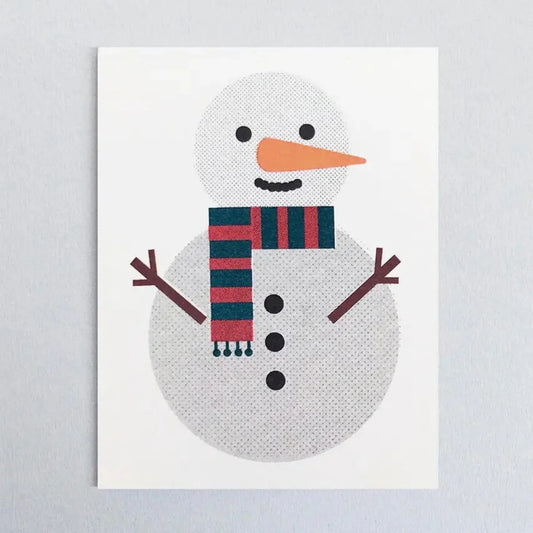 Snowman Mini Card