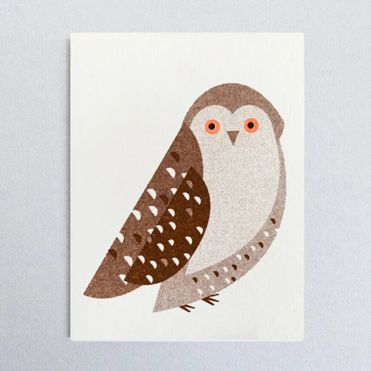 Snowy Owl Mini Card