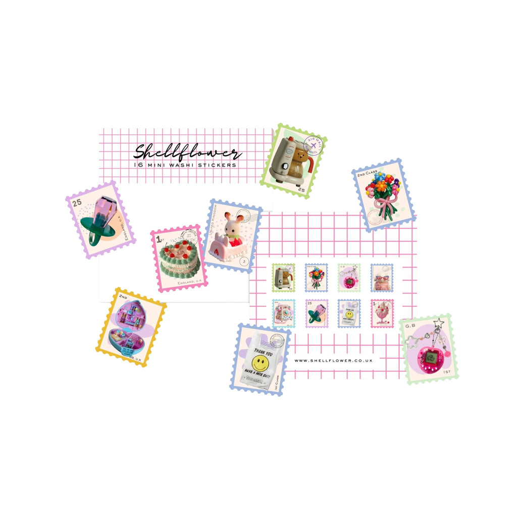 Millennial Washi Flake Stickers