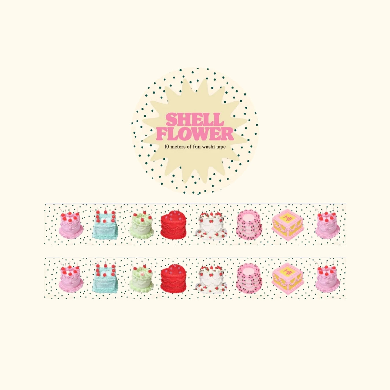 Cake washi tape