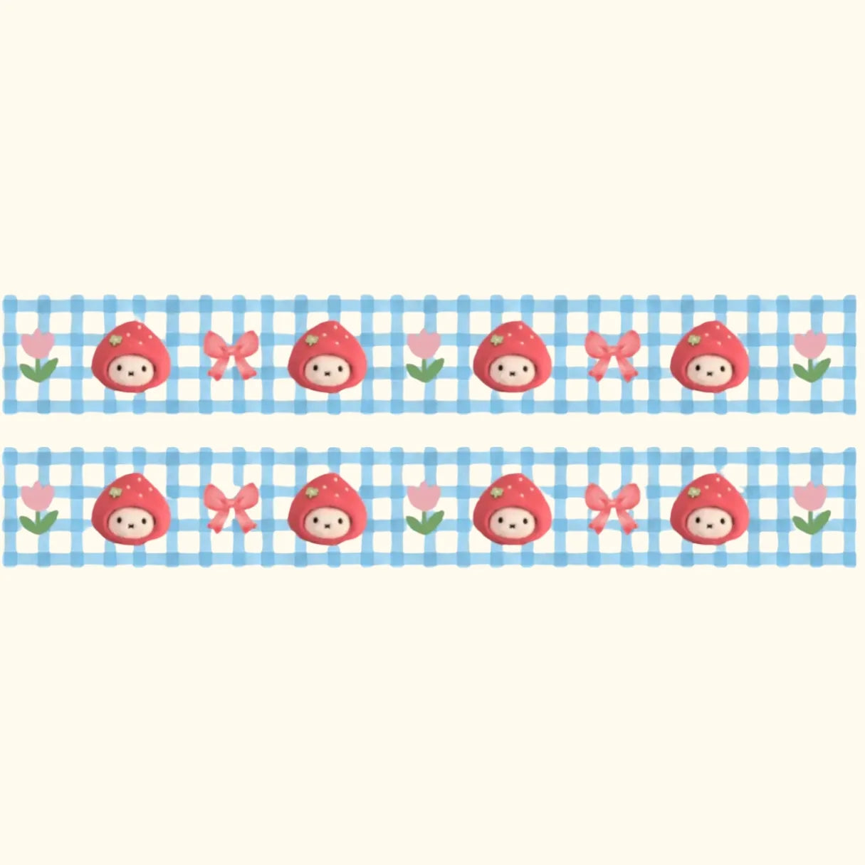 Strawberry Bunny Washi Tape 