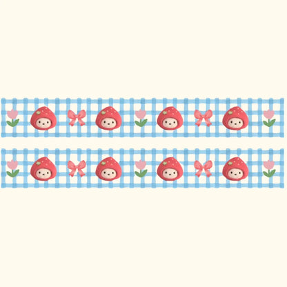 Strawberry Bunny Washi Tape 