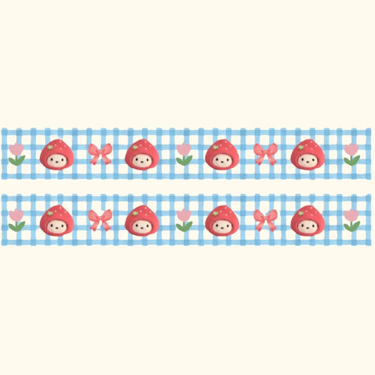 Strawberry Bunny Washi Tape 