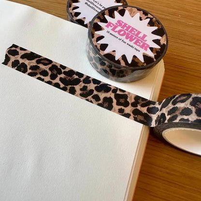 Leopard Print Washi Tape