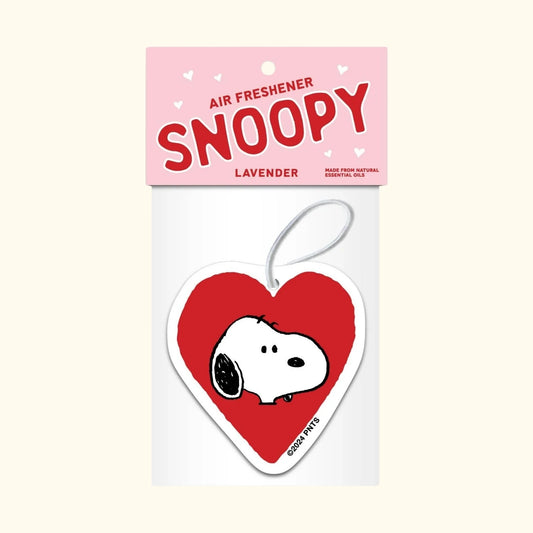 Snoopy valentine heart car air freshener – Peanuts