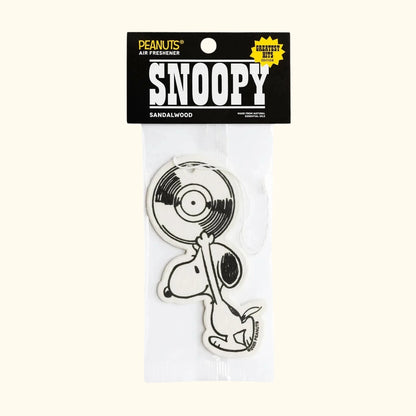 Snoopy vinyl record car air freshener – Peanuts