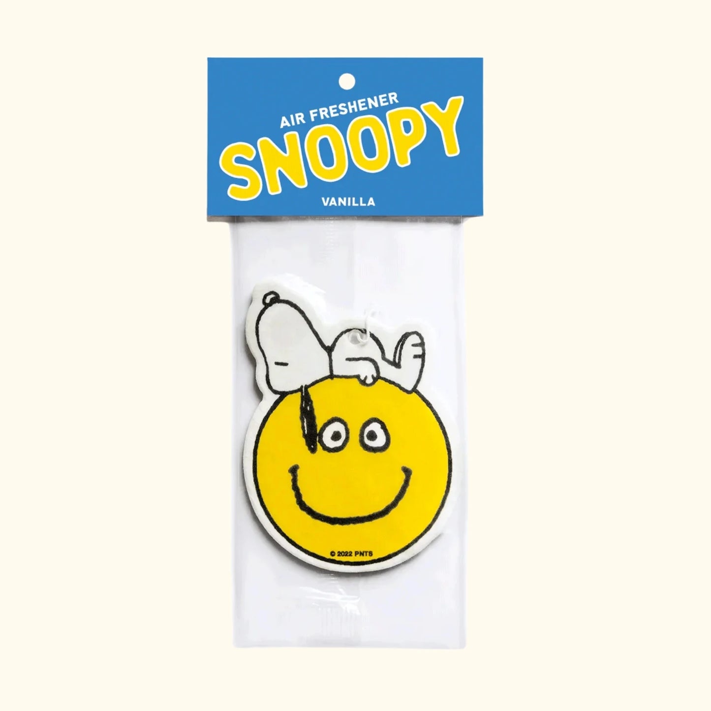 Snoopy smiley car air freshener – Peanuts
