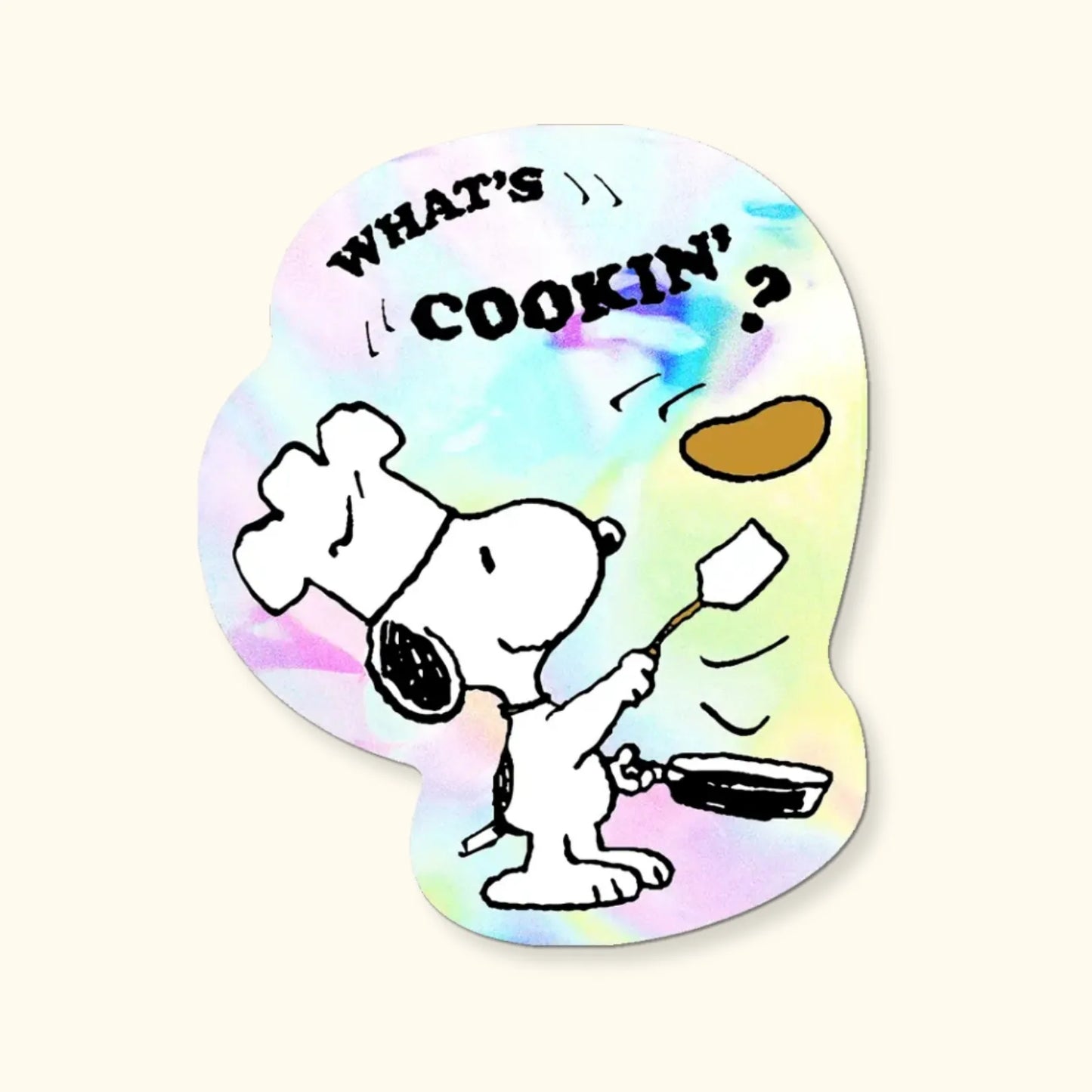 What's Cookin'? Snoopy Sticker