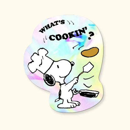 What's Cookin'? Snoopy Sticker