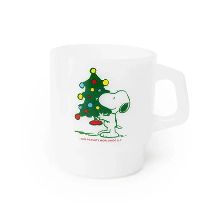 Snoopy Christmas Tree Vintage Mug