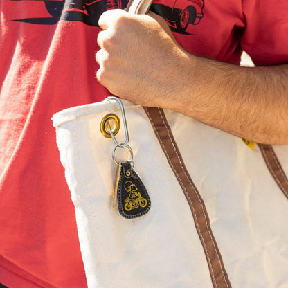Snoopy Motorcycle Saddle Keychain – Peanuts