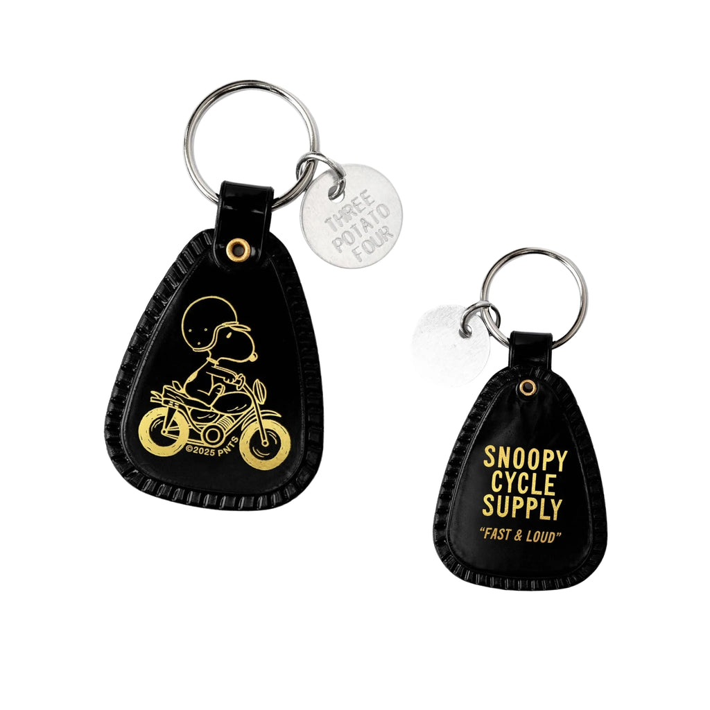 Snoopy Motorcycle Saddle Keychain – Peanuts