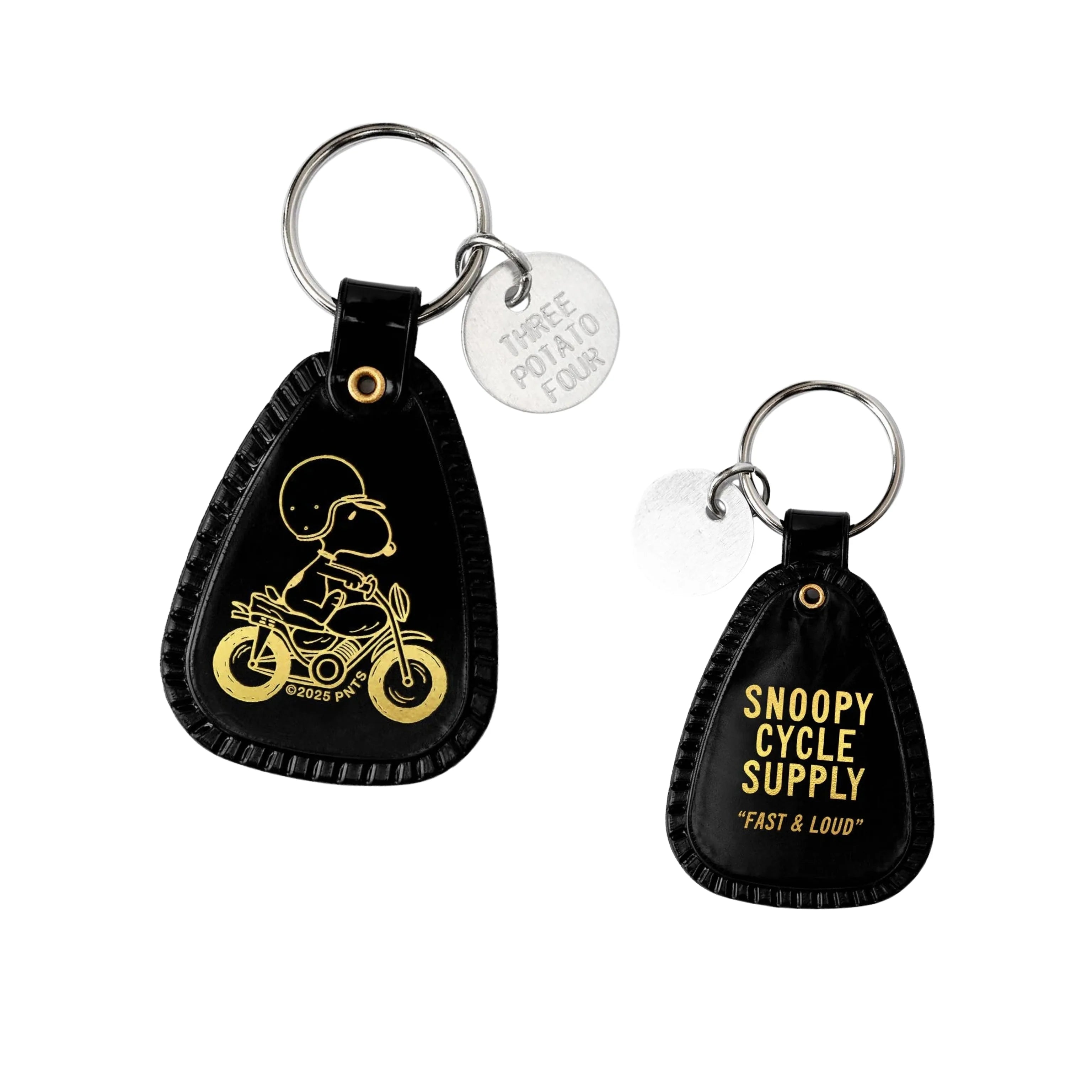 Snoopy Motorcycle Saddle Keychain – Peanuts