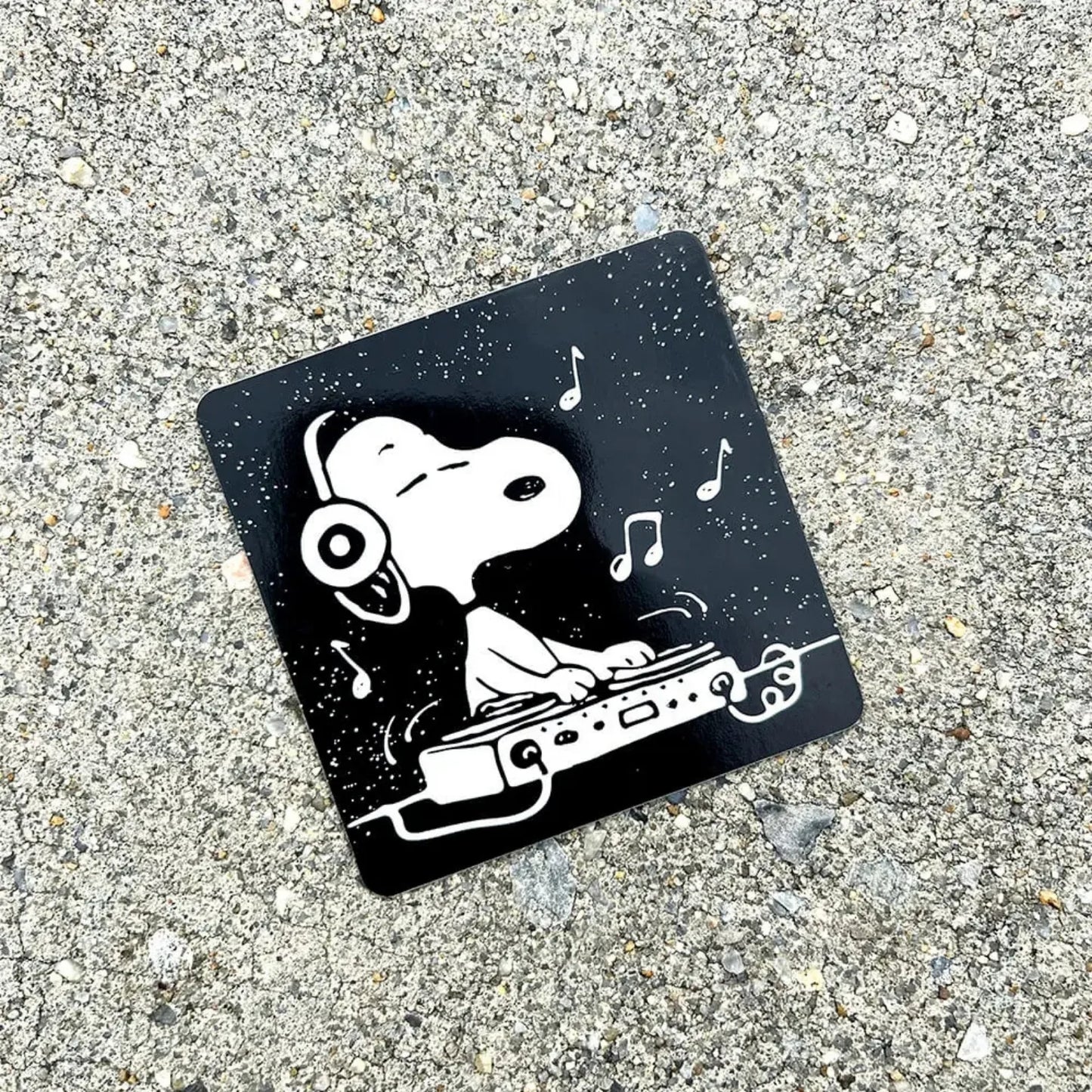 DJ Snoopy Sticker