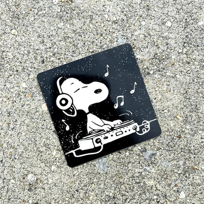 DJ Snoopy Sticker