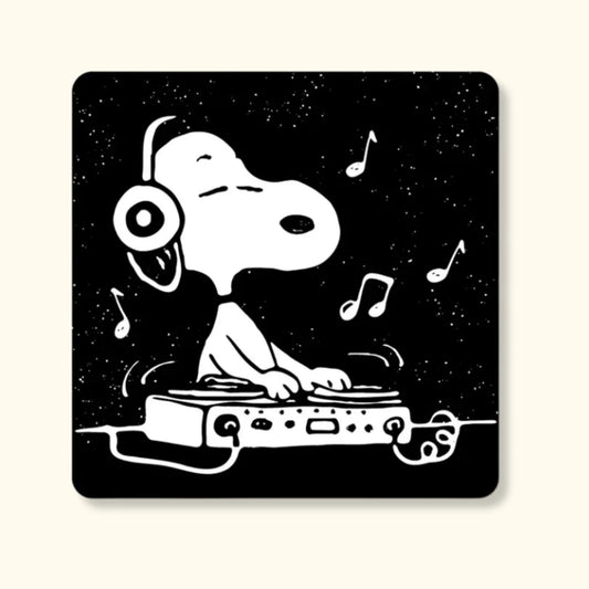 DJ Snoopy Sticker