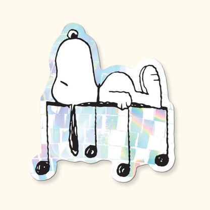 Disco Snoopy Sticker