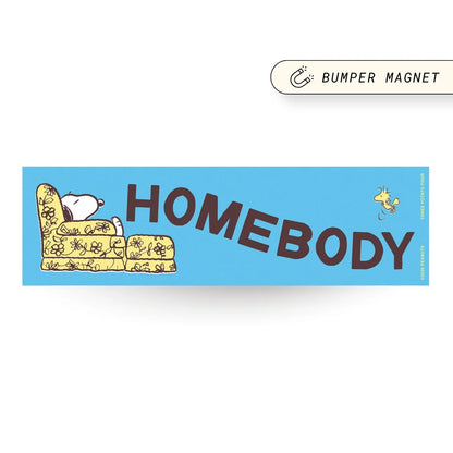 Snoopy Homebody Bumper Magnet