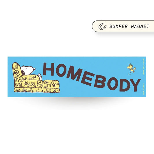 Snoopy Homebody Bumper Magnet