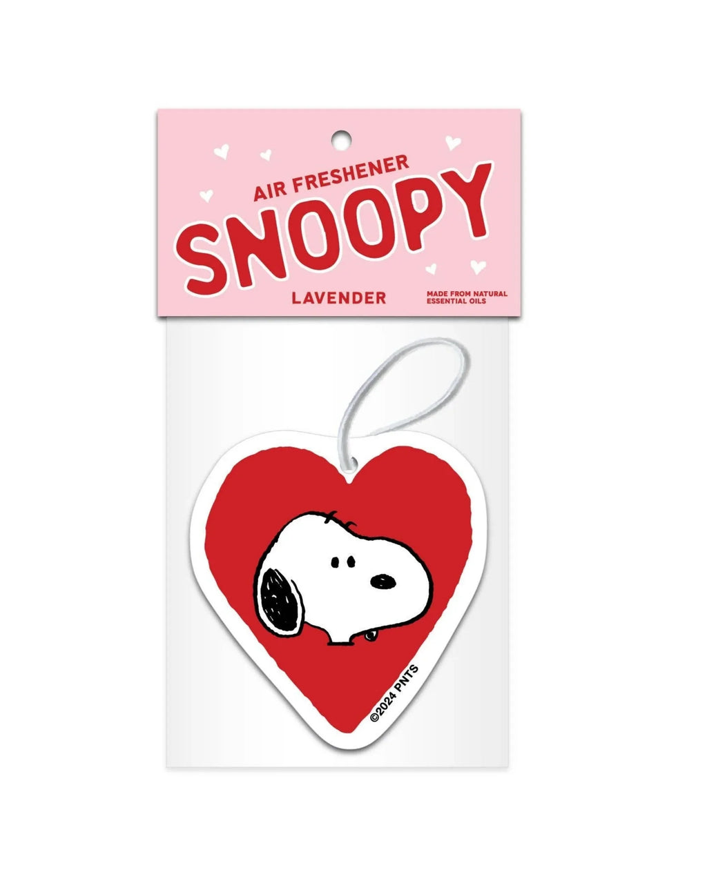 Snoopy Valentine Heart Car Air Freshener – Peanuts
