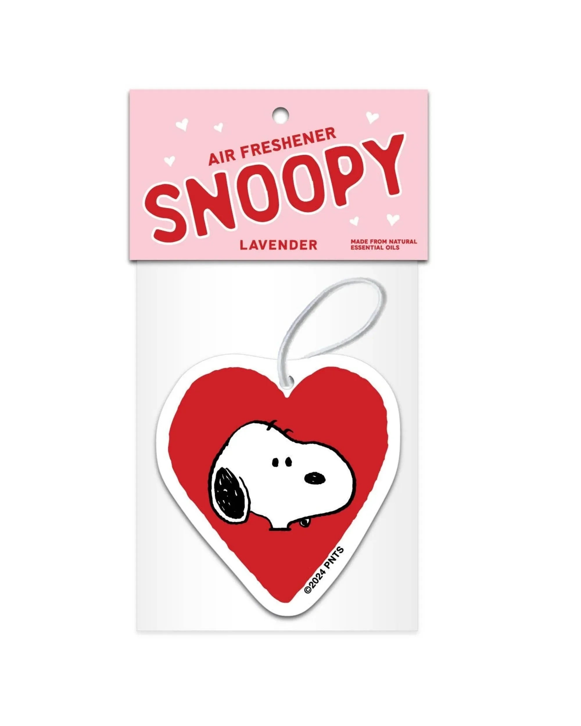 Snoopy Valentine Heart Car Air Freshener – Peanuts