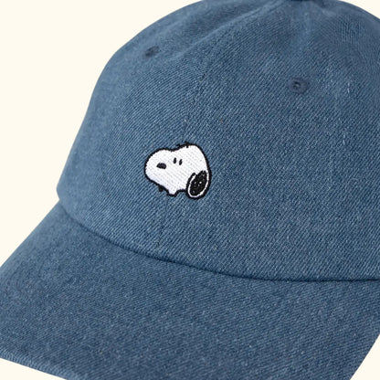 Snoopy Embroidered Denim Dad Hat – Peanuts