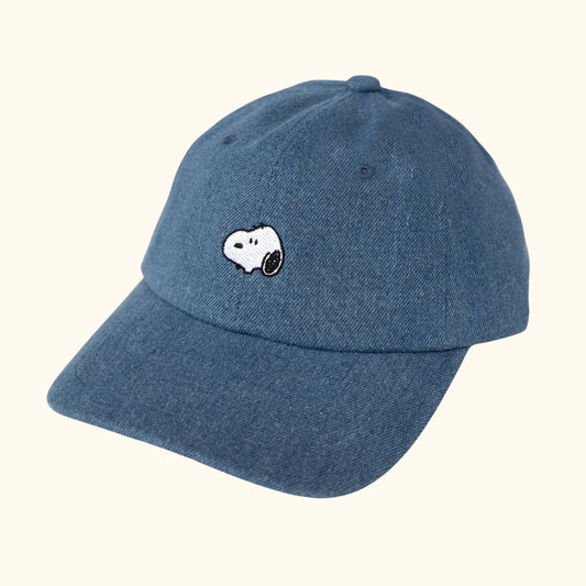 Snoopy Embroidered Denim Dad Hat – Peanuts