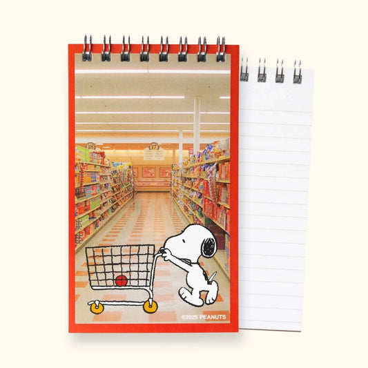 Snoopy grocery list mini notebook – Peanuts