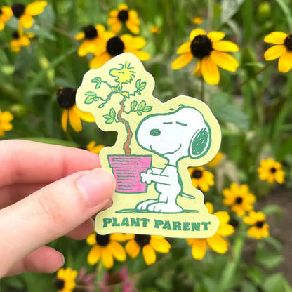 Plant Parent Snoopy Sticker