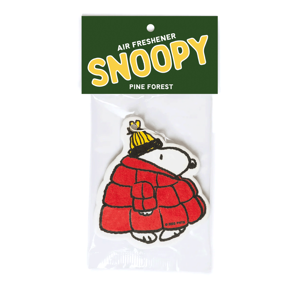 Snoopy Puffy Coat car air freshener from Peanuts