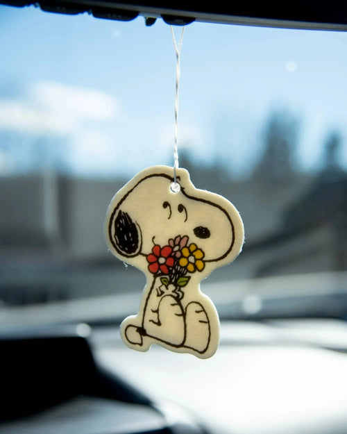 Snoopy Flower Bouquet Car Air Freshener – Peanuts