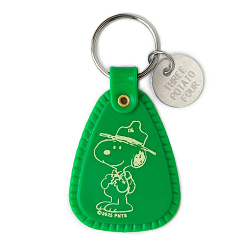 Snoopy Beagle Scout keyring