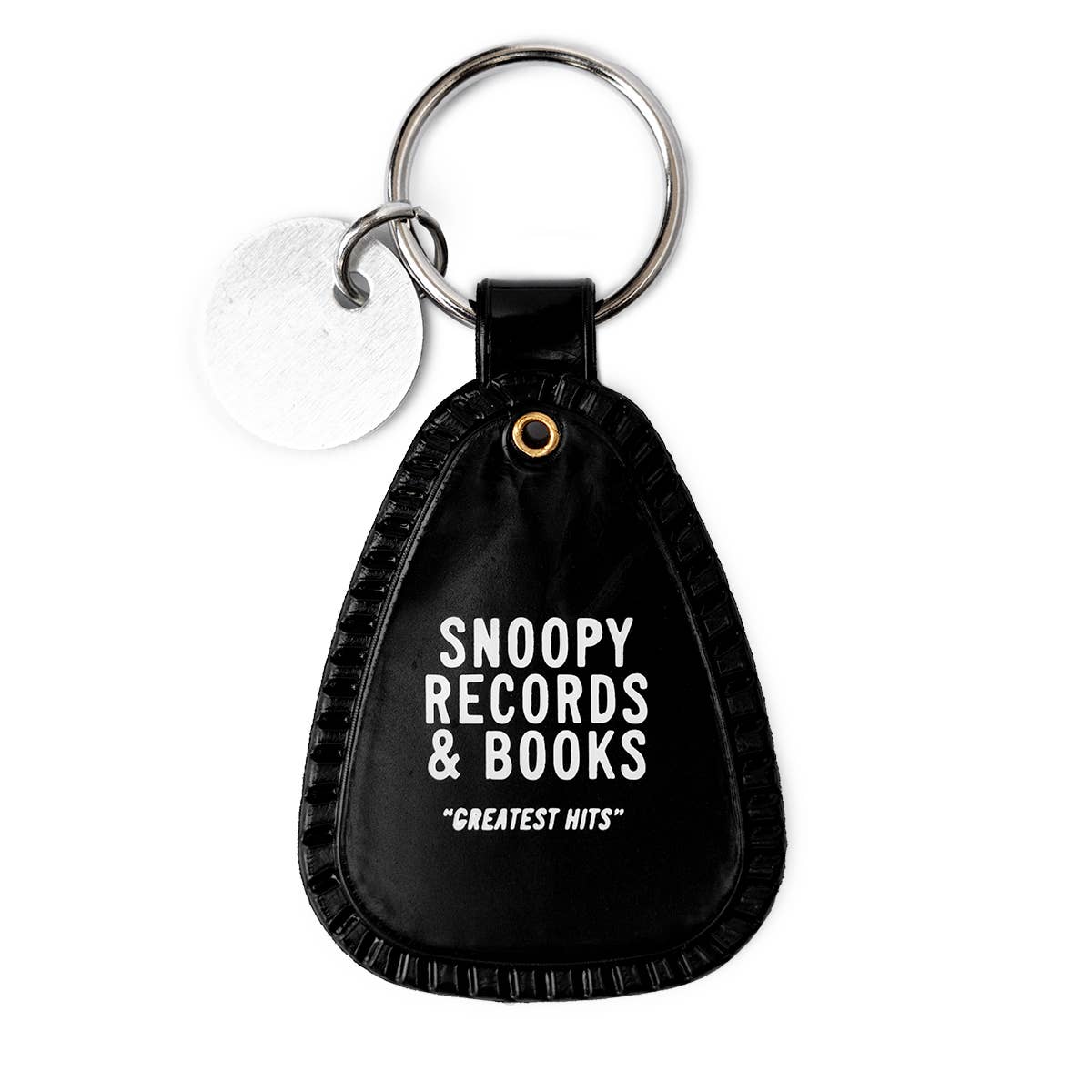 Peanuts Snoopy Record Saddle keychain