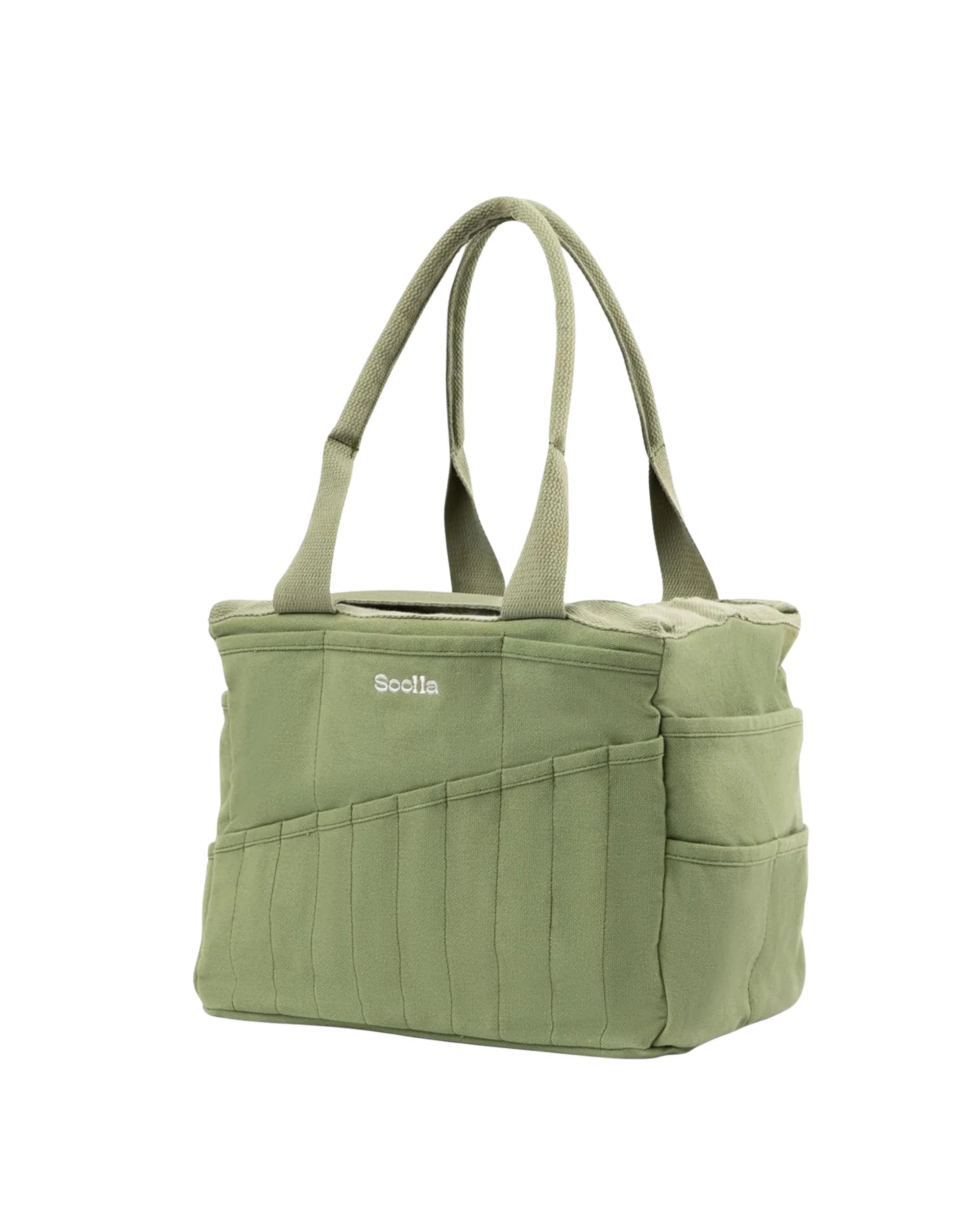 Soolla Studio Bag in Ganja Green