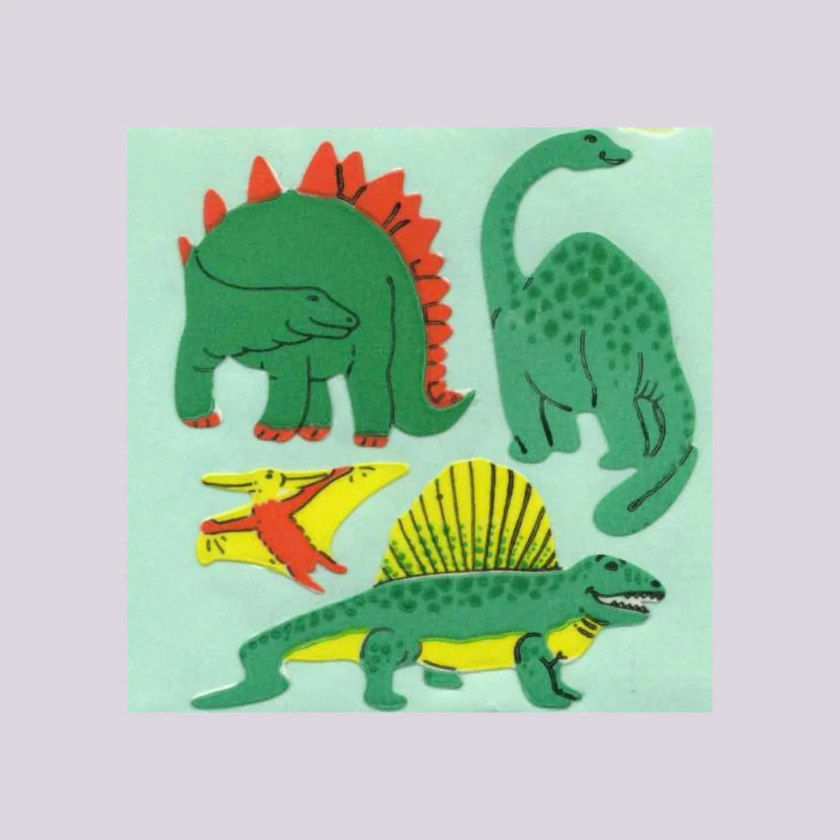 Stickermagic Dinosaurs Mini Sticker Sheet