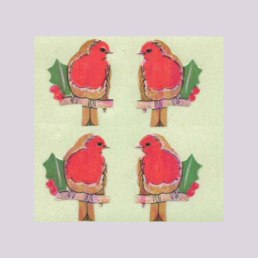 Stickermagic Pearlie Robins Mini Sticker Sheet