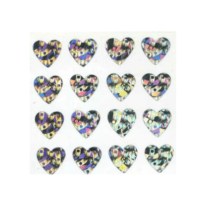 Old school stickers – retro sticker sheet, various designs