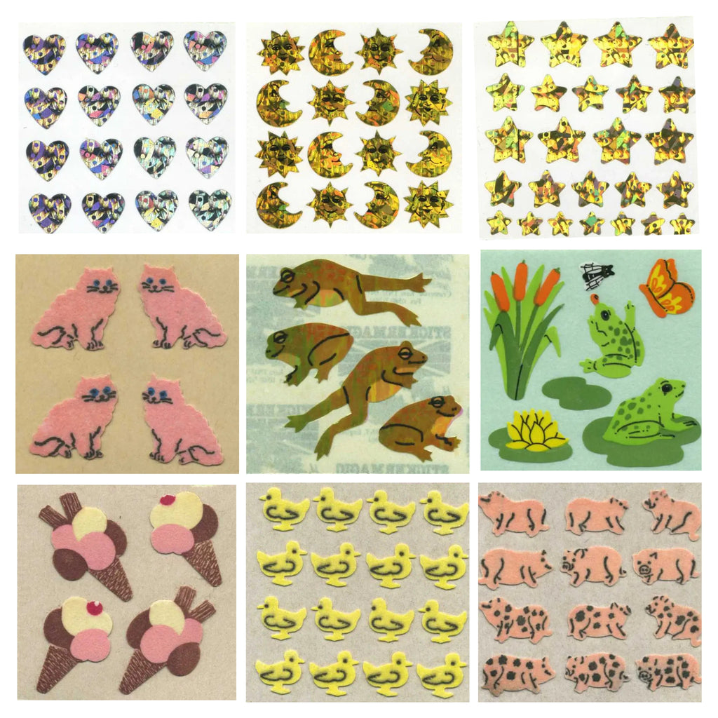 Old School Stickers (Range of designs)